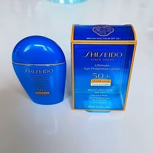 Shiseido Ultimate Sun Protection Lotion SPF 50+ for face and body